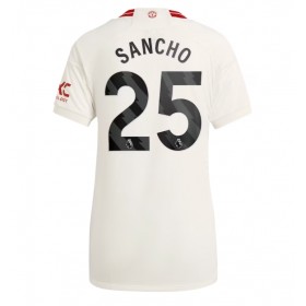 Damen Fußballbekleidung Manchester United Jadon Sancho #25 3rd Trikot 2023-24 Kurzarm